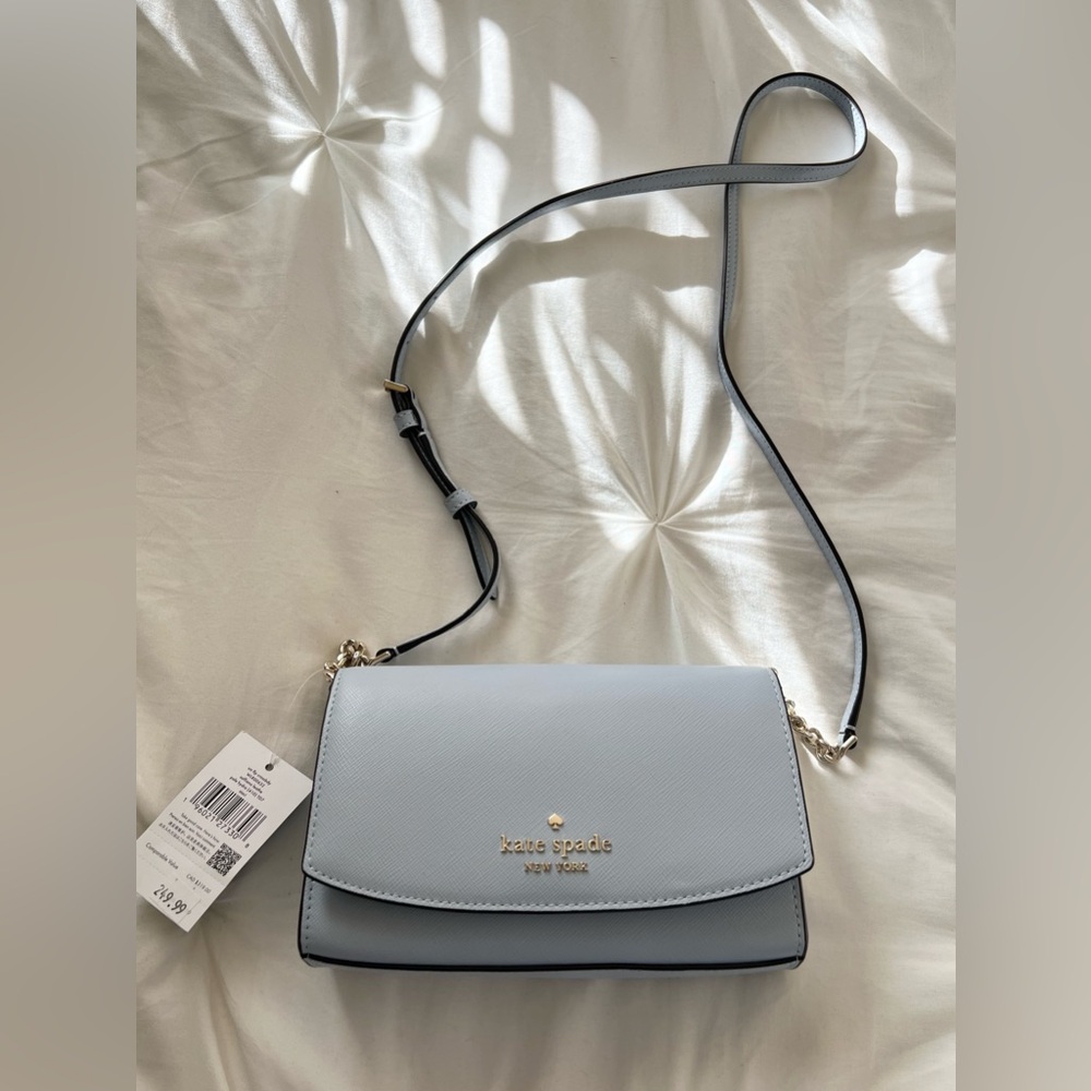 Kate Spade- Small Flap Crossbody Saffiano Leather